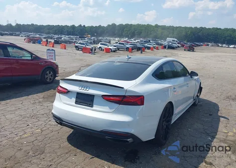 2020 Audi A5 Sportback Premium Plus 45 Tfsi Quattro S Tronic from USA, damaged, VIN WAUCNCF59LA021508